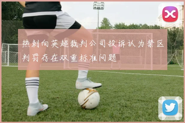 热刺向英超裁判公司投诉认为禁区判罚存在双重标准问题